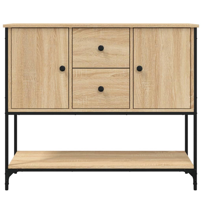 Credenza Rovere Sonoma 100x36x85 cm in Legno Multistrato 835555