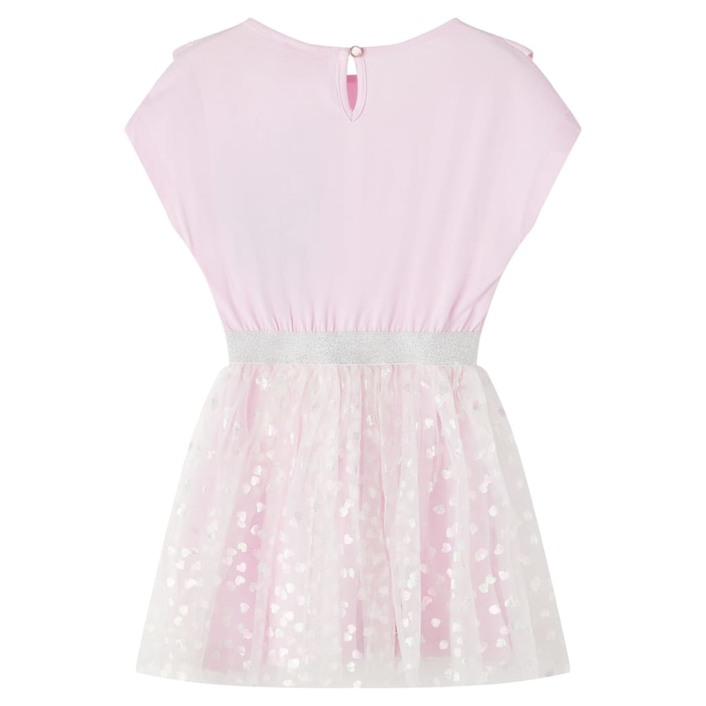 Abito da Bambina con Volant Rosa Chiaro 116cod mxl 107973