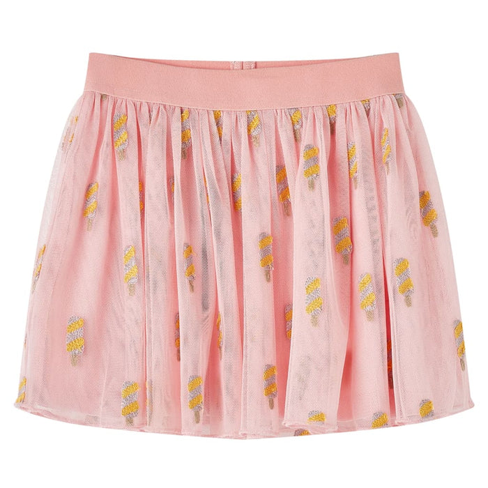 Gonna da Bambina con Tulle Rosa Chiaro 92cod mxl 84104