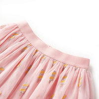 Gonna da Bambina con Tulle Rosa Chiaro 92cod mxl 84104