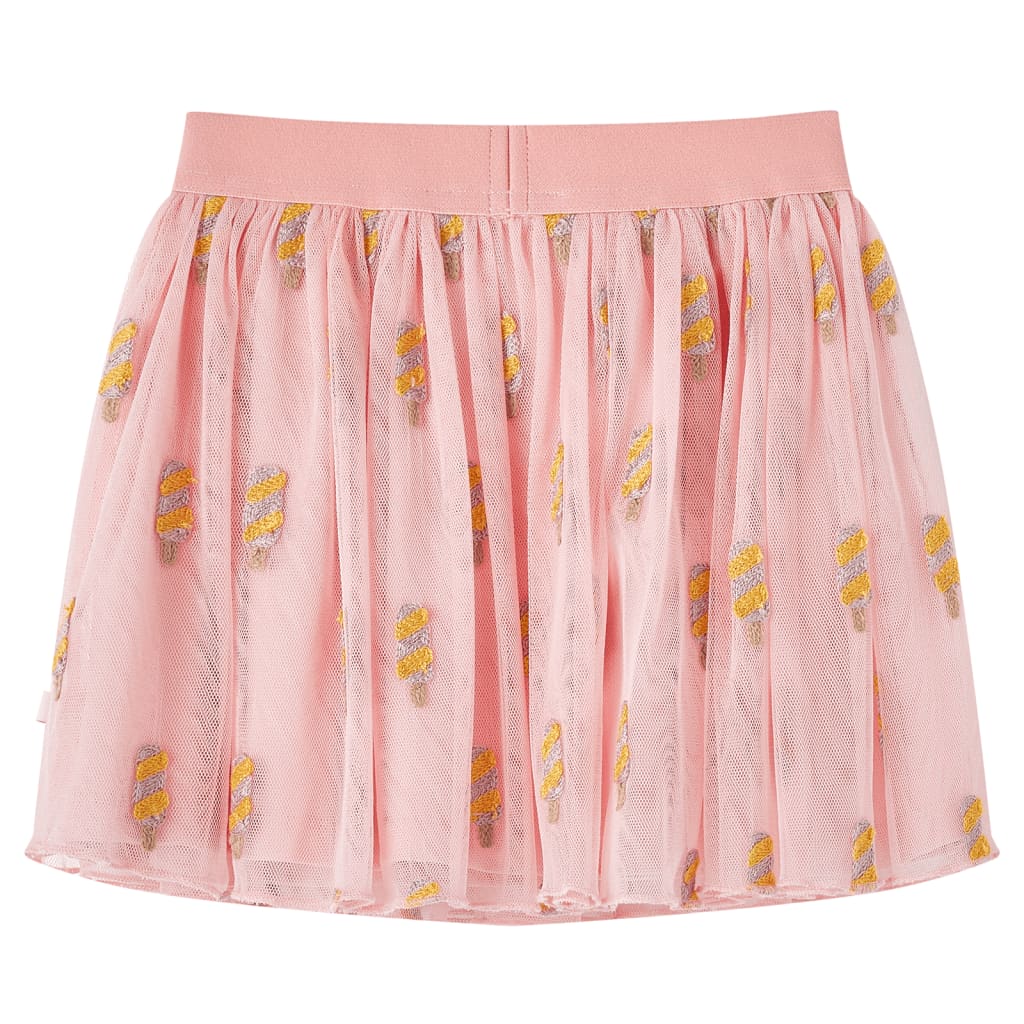 Gonna da Bambina con Tulle Rosa Chiaro 104cod mxl 132080