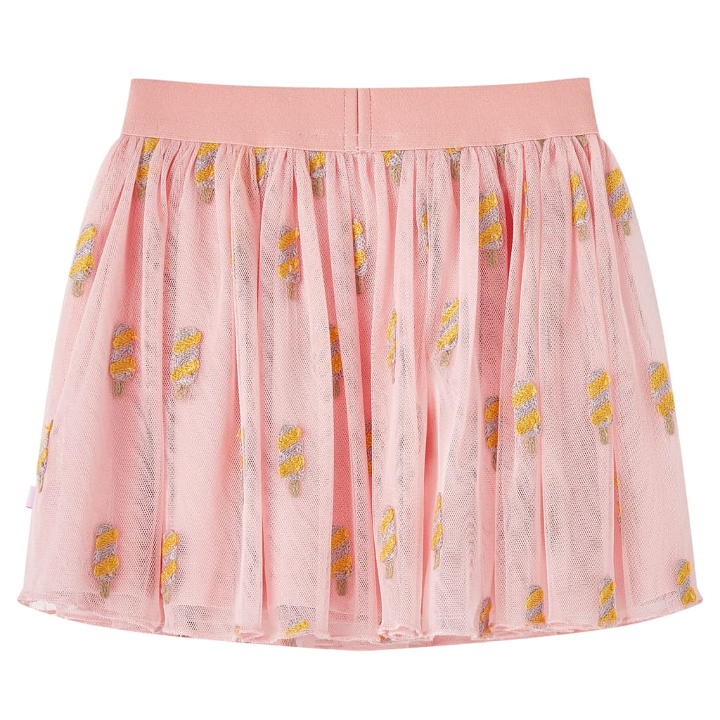 Gonna da Bambina con Tulle Rosa Chiaro 128cod mxl 84126