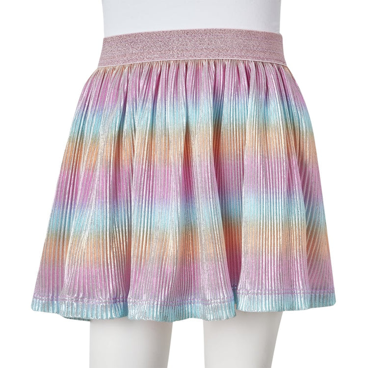 Gonna da Bambina Stampa Arcobaleno Multicolore 116 14649