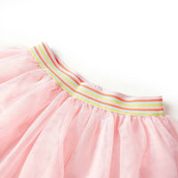 Gonna da Bambina con Tulle Rosa Chiaro 104 14653