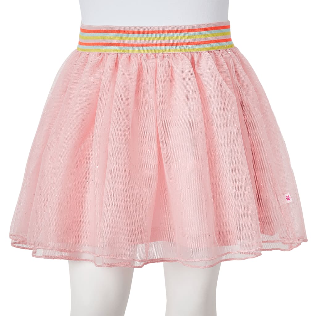 Gonna da Bambina con Tulle Rosa Chiaro 116 14654