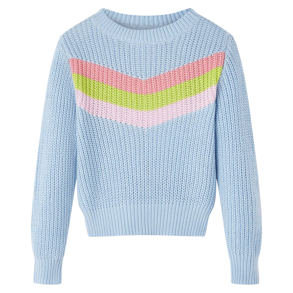 Maglione per Bambini Lavorato a Maglia Blu 92cod mxl 116903