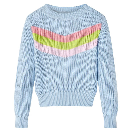 Maglione per Bambini Lavorato a Maglia Blu 104 14698