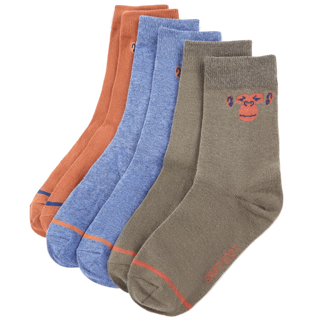 Calzini per Bambini 5 Paia EU 26-29cod mxl 84749