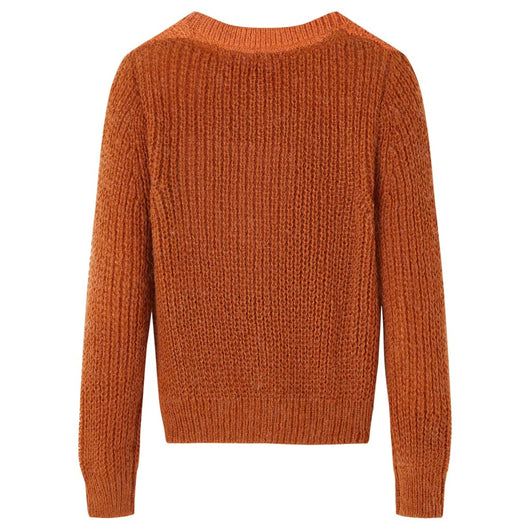 Maglione per Bambini Lavorato a Maglia Cognac 92cod mxl 132153