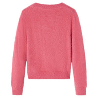 Maglione da Bambina Lavorato a Maglia Rosa Antico 92 14753