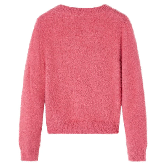 Maglione da Bambina Lavorato a Maglia Rosa Antico 116cod mxl 132155