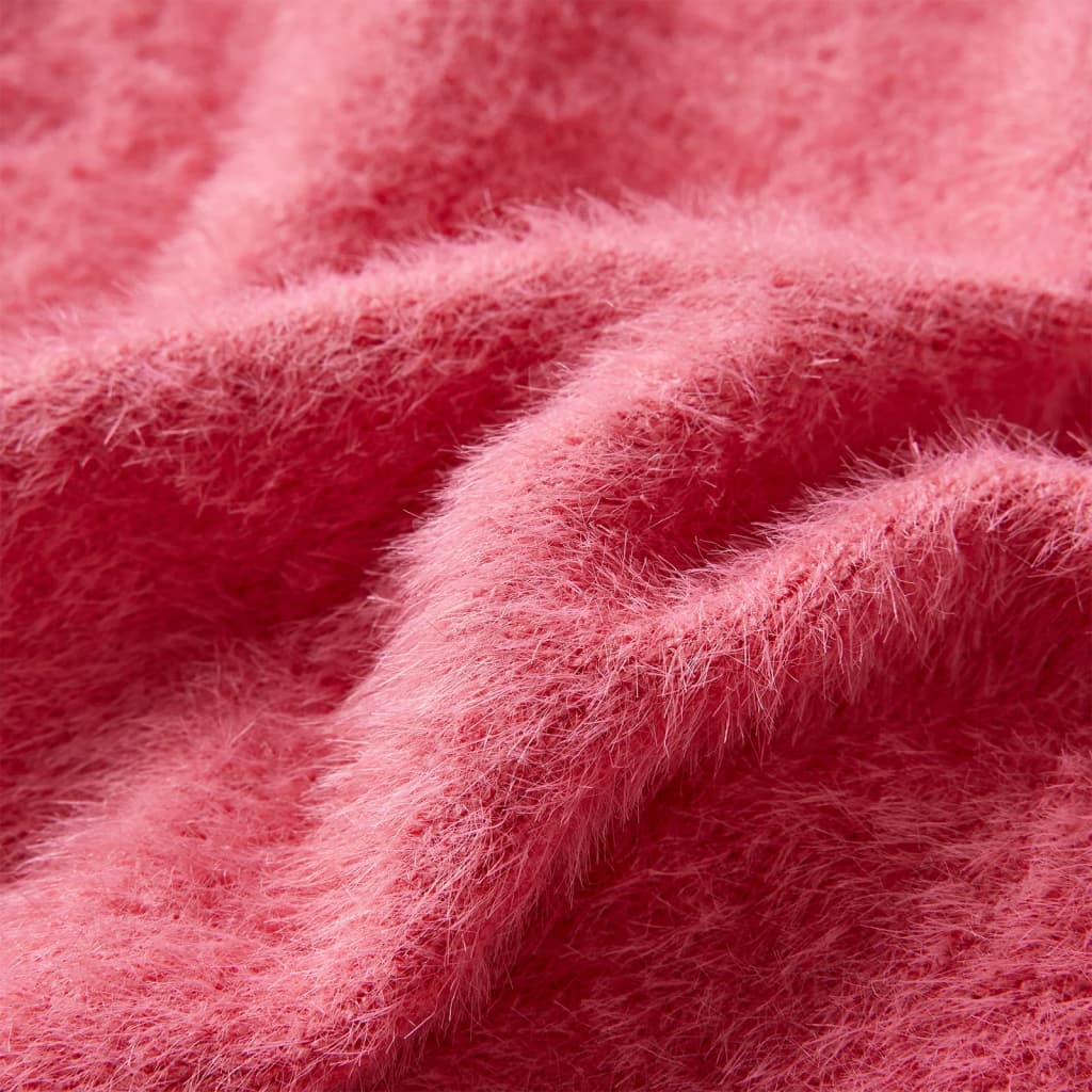 Maglione da Bambina Lavorato a Maglia Rosa Antico 116 14755