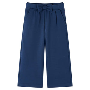 Pantaloni per Bambini a Gamba Larga Blu Marino 92 14827