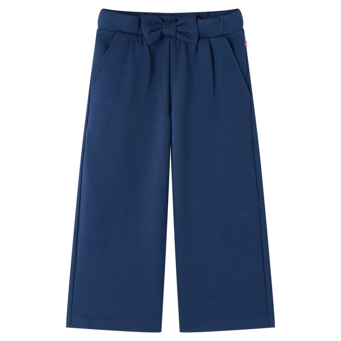 Pantaloni per Bambini a Gamba Larga Blu Marino 92 14827