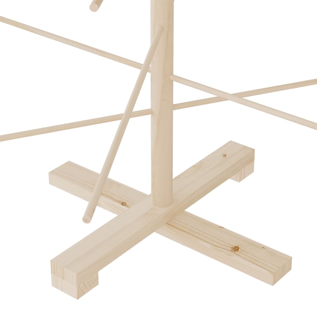 Albero di Natale Decorativo in Legno 180 cm Legno Massello Pino 357991