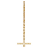 Albero di Natale Decorativo in Legno 90 cm Legno Massello Pino 357994