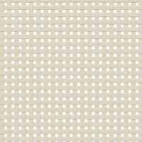 Credenza SENJA Aspetto Rattan Bianco 112x40x80 cm Massello Pino 358029