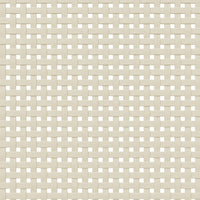 Credenza SENJA Aspetto Rattan Bianco 90x40x112cm Massello Pino 358053