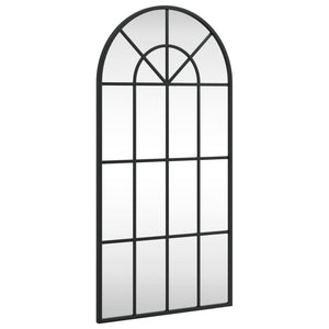 Specchio da Parete Nero 40x80 cm Arco in Ferrocod mxl 87831