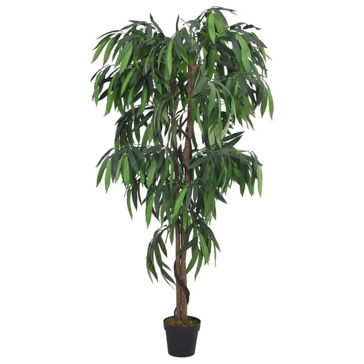 Albero Mango Artificiale 300 Foglie 80 cm Verde 359030