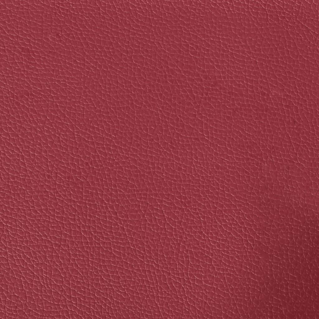 Poltrona Rosso Vino 60 cm in Similpelle 359576