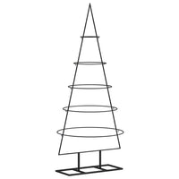 Albero di Natale Decorativo in Metallo Nero 125 cmcod mxl 74496