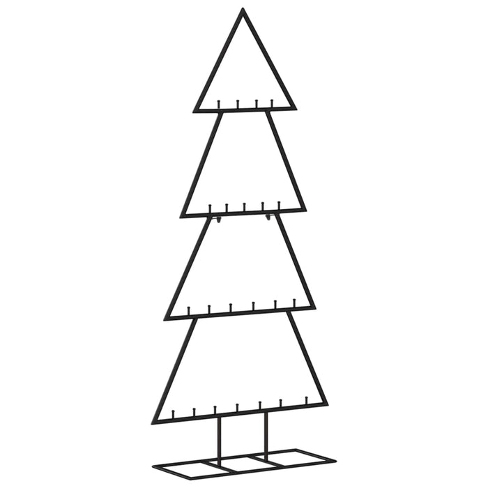 Albero di Natale Decorativo in Metallo Nero 125 cmcod mxl 98490