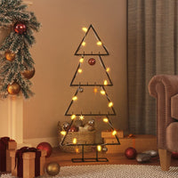 Albero di Natale Decorativo in Metallo Nero 125 cmcod mxl 98490