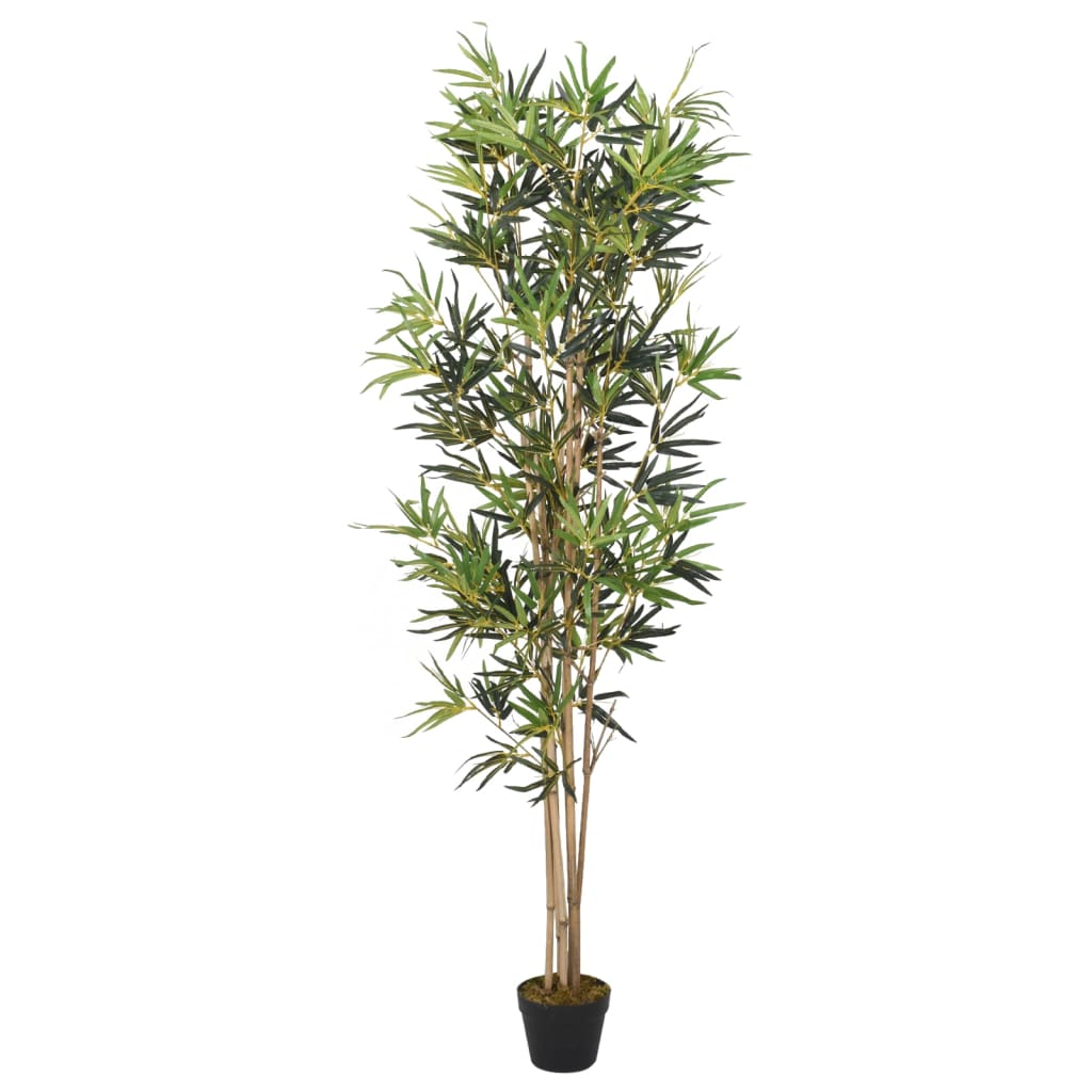 Albero Bambù Artificiale 552 Foglie 120 cm Verdecod mxl 131457