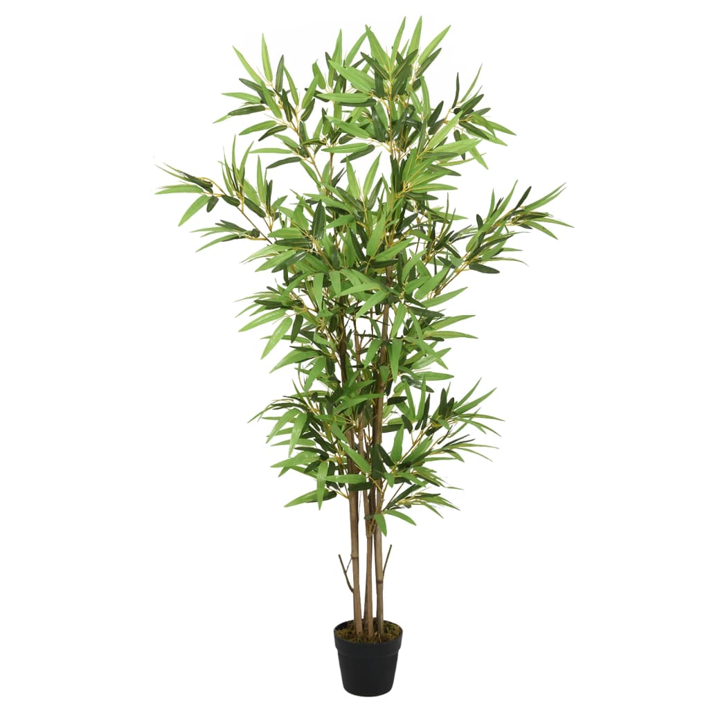 Albero Bambù Artificiale 552 Foglie 120 cm Verdecod mxl 83538