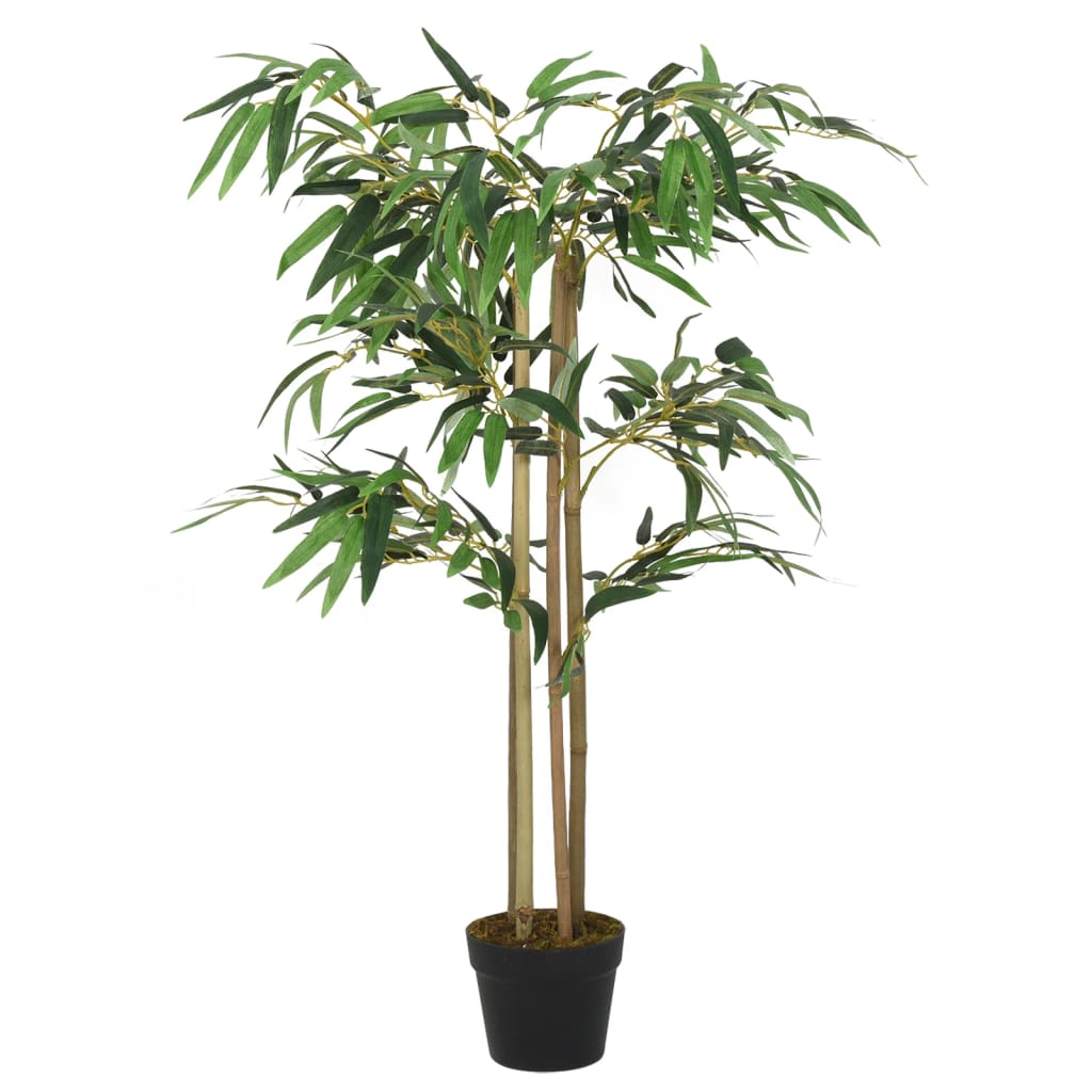 Albero Bambù Artificiale 380 Foglie 80 cm Verde 358975