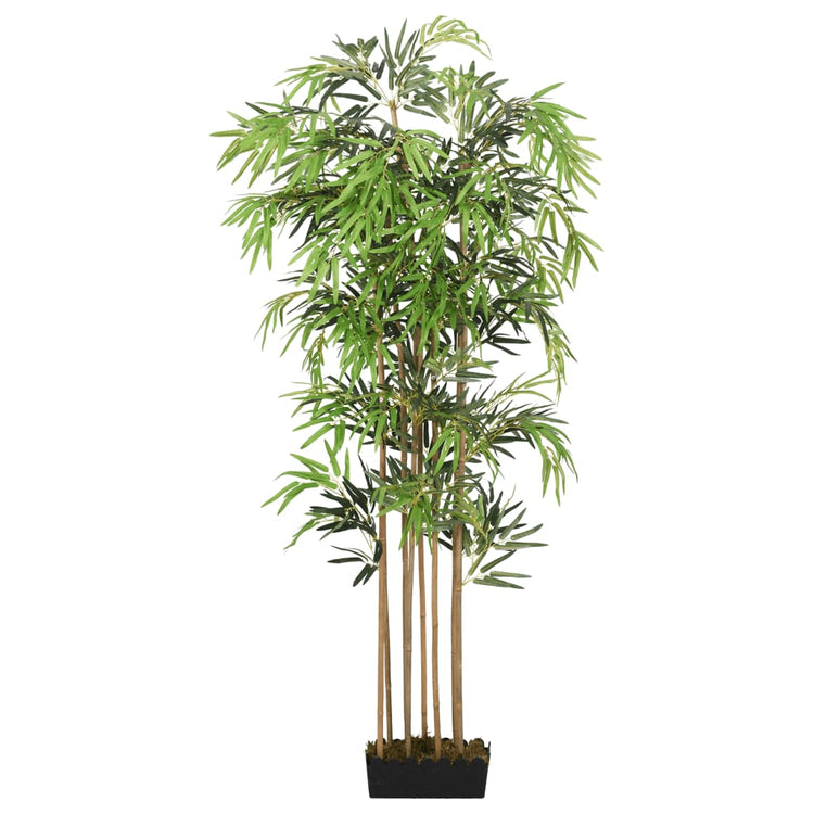 Albero Bambù Artificiale 1095 Foglie 150 cm Verde 358990