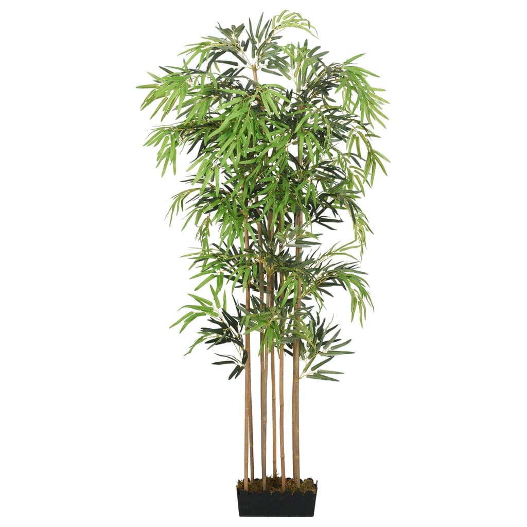 Albero Bambù Artificiale 1605 Foglie 180 cm Verde 358991