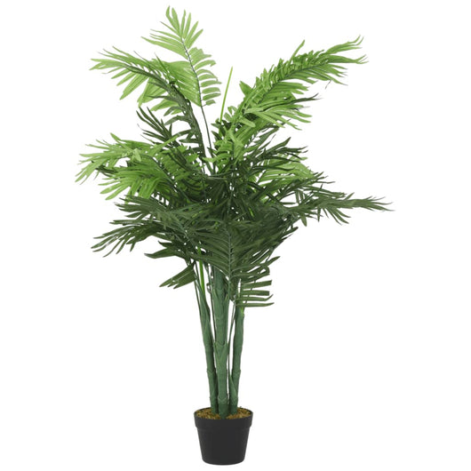 Palma Artificiale 28 Foglie 120 cm Verde 359005