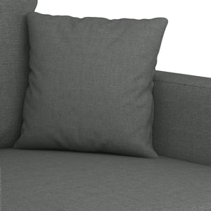 Poltrona Grigio Scuro 60 cm in Tessuto 359252