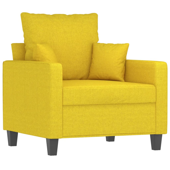 Poltrona Giallo Chiaro 60 cm in Tessutocod mxl 83881