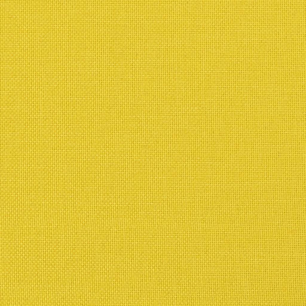 Poltrona Giallo Chiaro 60 cm in Tessuto 359256