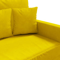 Poltrona Giallo 60 cm Velluto 359289