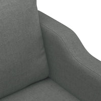 Poltrona Grigio Scuro 60 cm in Tessuto 359344