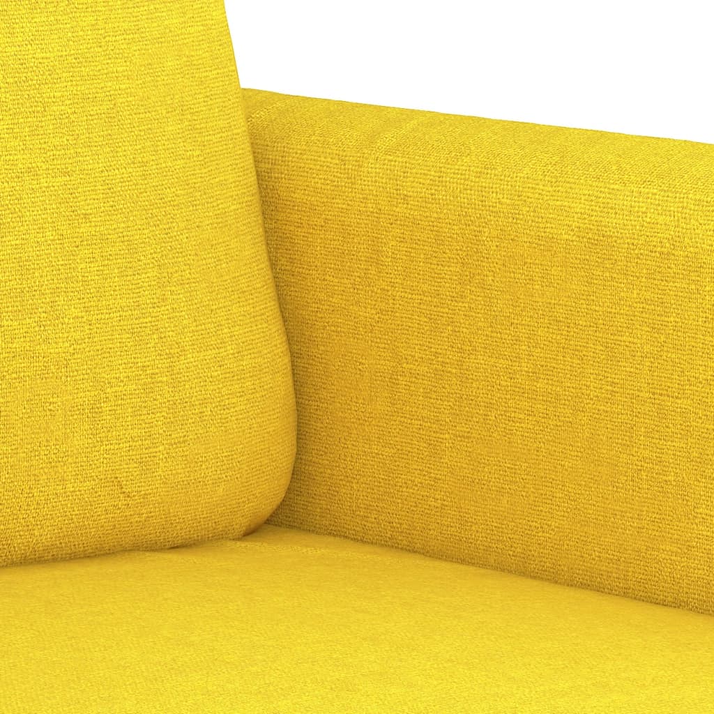 Poltrona Giallo Chiaro 60 cm in Tessuto 359467