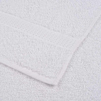 Salviette 10 pz Bianche 15x21 cm 360 g/m² 100% Cotone 136639