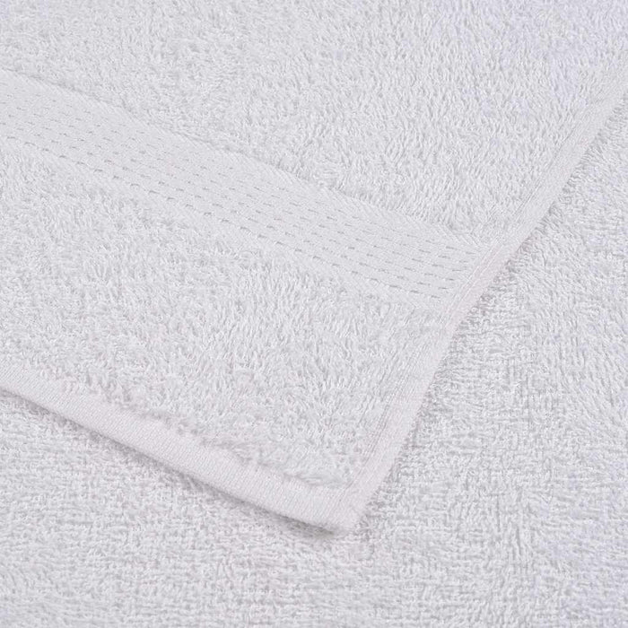 Salviette 10 pz Bianche 15x21 cm 360 g/m² 100% Cotone 136639