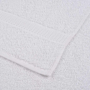 Asciugamani Ospiti 50 pz Bianco 30x50cm 360 g/m² 100% Cotone 136648