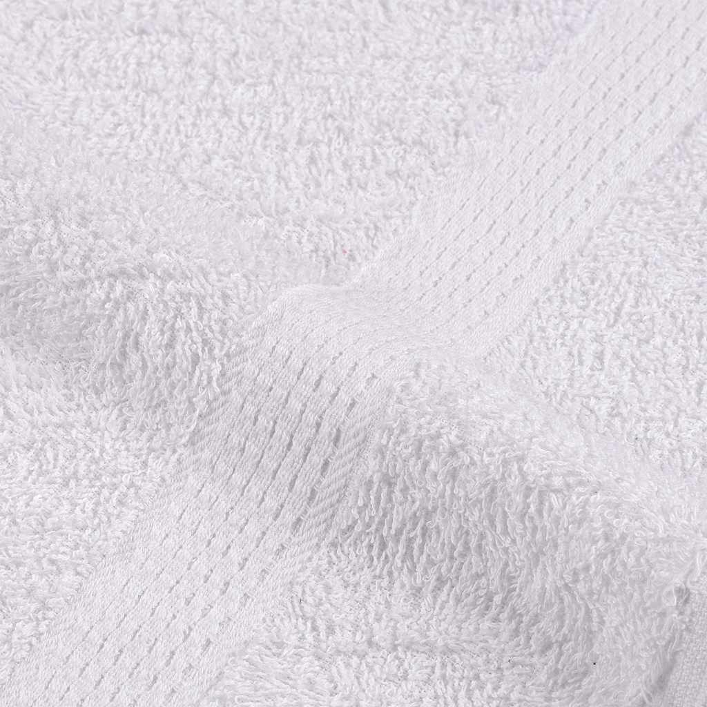 Asciugamani Ospiti 50 pz Bianco 30x50cm 360 g/m² 100% Cotone 136648