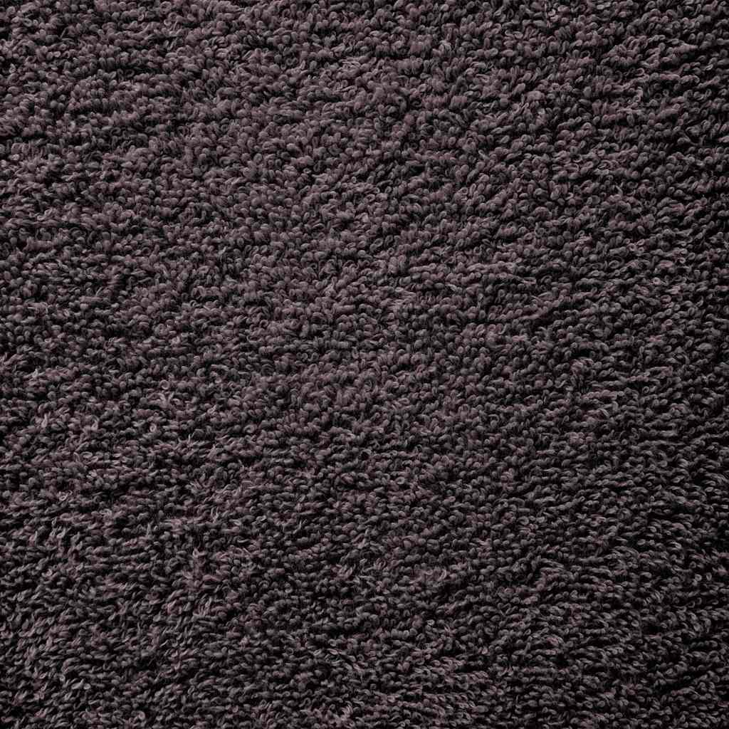 Asciugamani Ospiti 10 pz Antracite 30x50cm 360 g/m² 100% Cotone 136679