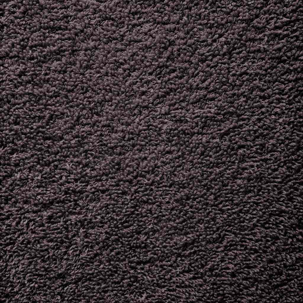 Asciugamani 2 pz Antracite 50x100 cm 360 g/m² 100% Cotone 136681