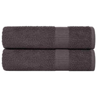 Asciugamani da Bagno 2 pz 100x150 cm 360 g/m² 100% Cotone 136689