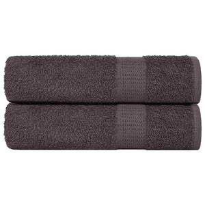 Asciugamani da Bagno 2 pz 100x150 cm 360 g/m² 100% Cotone 136689