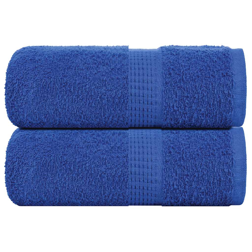 Asciugamani per Sapone 2 pz Blu 30x30 cm 360 g/m² 100% Cotone 136704