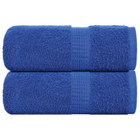 Asciugamani per Sapone 2 pz Blu 30x30 cm 360 g/m² 100% Cotone 136704